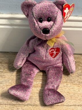 Ty Beanie Baby 2000 Signature Bear with Tags